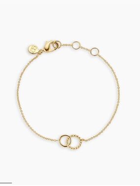 NWOT Gorjana Crew Bracelet Gold